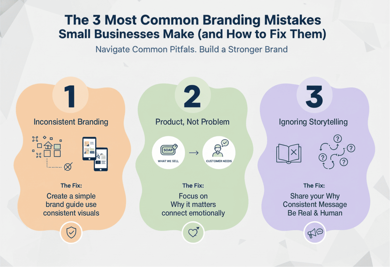 The 3 Most Common Branding Mistakes Small Businesses Make (and How to Fix Them)